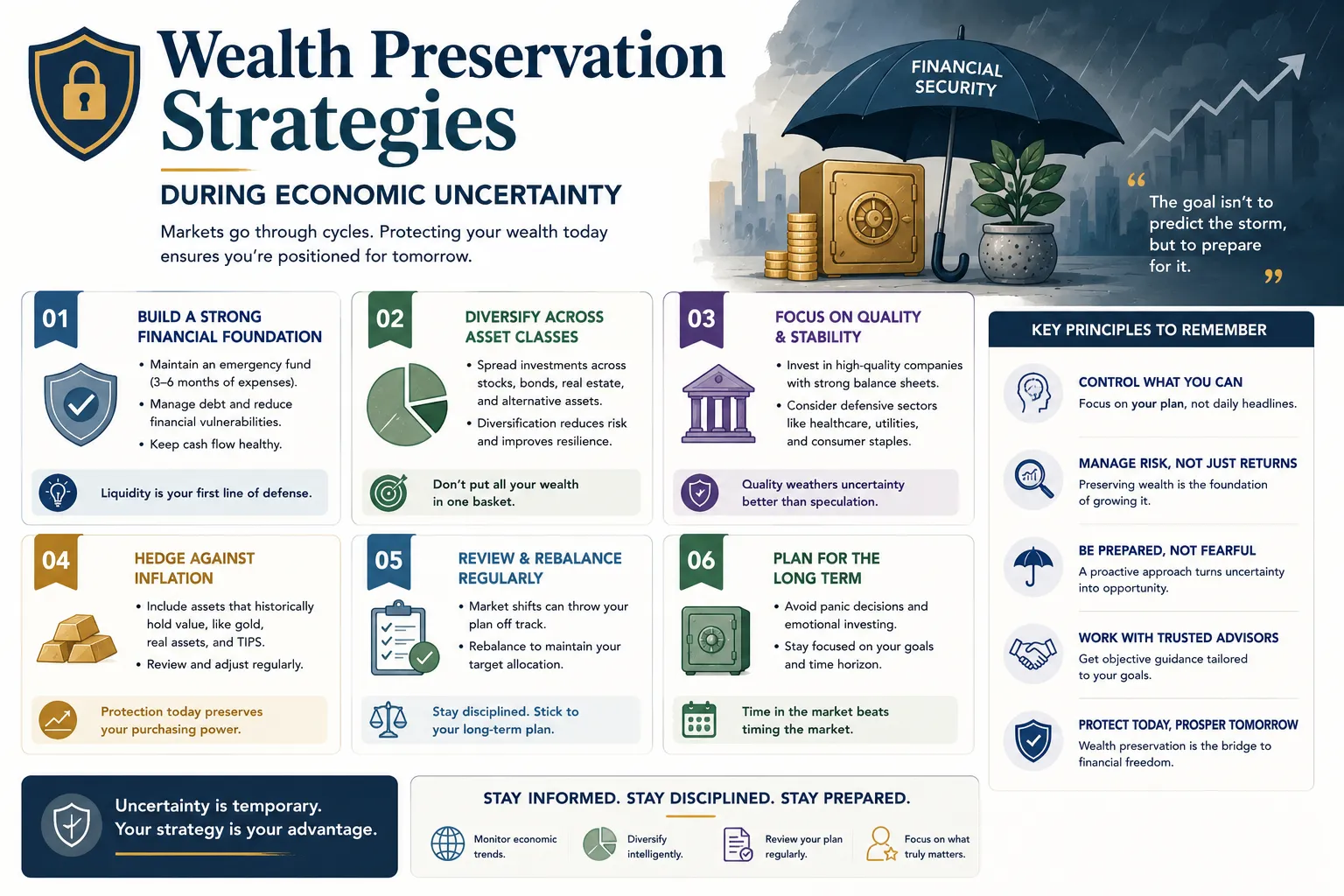Wealth Preservation Strategies During Economic Uncertainty